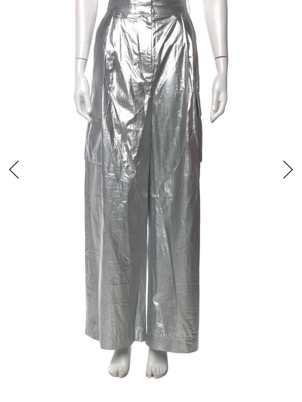 Silver Tibi Stella pants